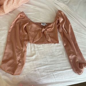 princess polly cropped long sleeve